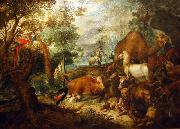 Roelant Savery Noah's Ark. oil painting
